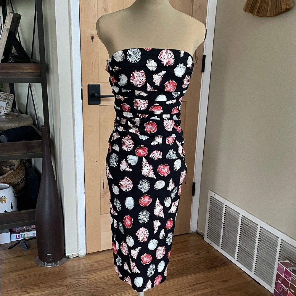 Solei Magic Fabric strapless ruched Dress by Maeve